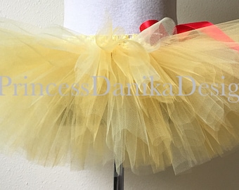 Yellow Tulle Tutu: Baby to Adult Sizes, Dance Costume