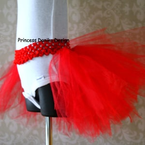 Half Red Tutu, Running Tutu for Races, Valentine’s Day Skirt, Christmas Tutu, Adult Tutu, Teen Tutu, Toddler Red Tulle Skirt, Handmade Tutu