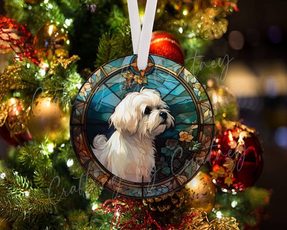 Morkie Tree Christmas Candy Cane Gift Ornament T-Shirt Morkie Tree Christmas Candy Cane Gift Ornament T-Shirt