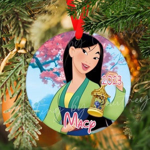 Mulan Ornament 