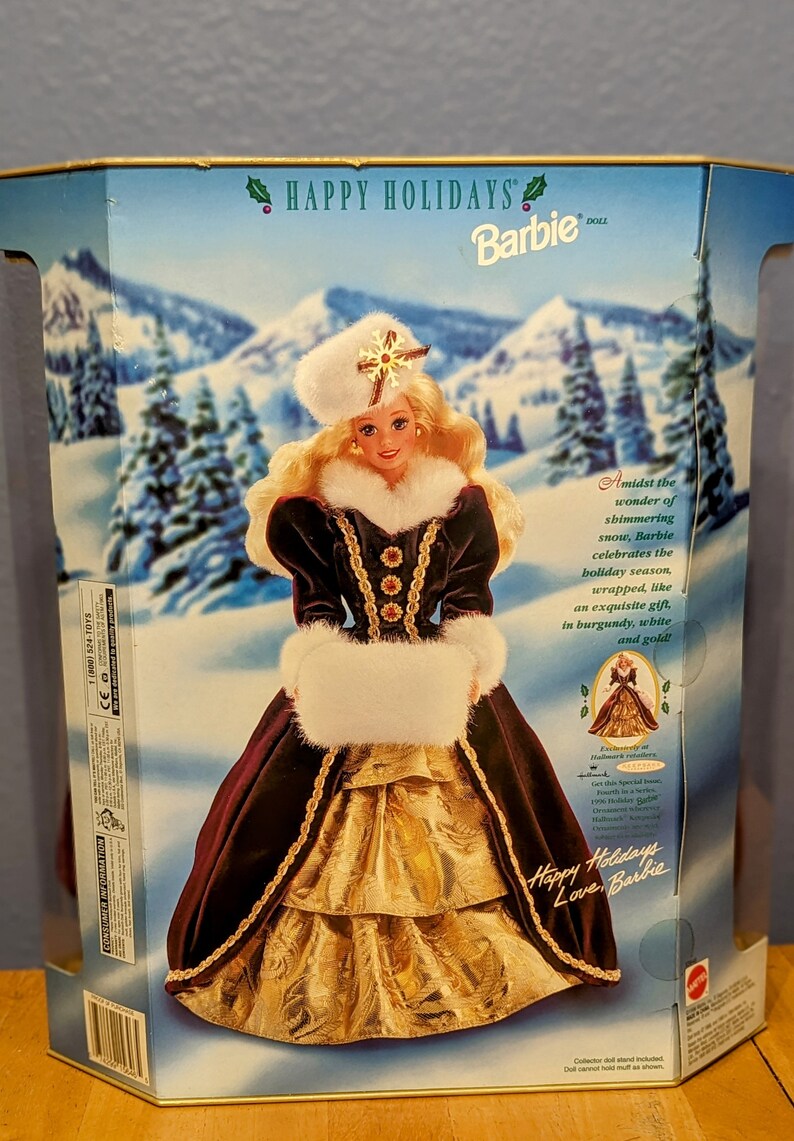 1996 Happy Holiday Barbie Special Edition 15646 - Etsy