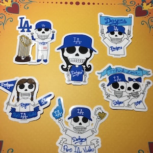 Pegatina de vinilo Calaveritas de la serie Los Doyers