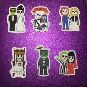 Horror vinyl sticker series 3