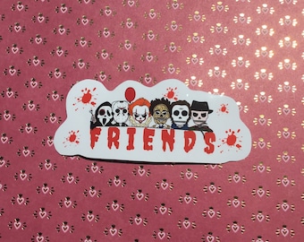 Killer Friends Vinyl Sticker