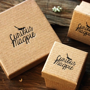 Curious Magpie Jewellery eco packaging.