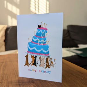 Bolo de Aniversário Gatos