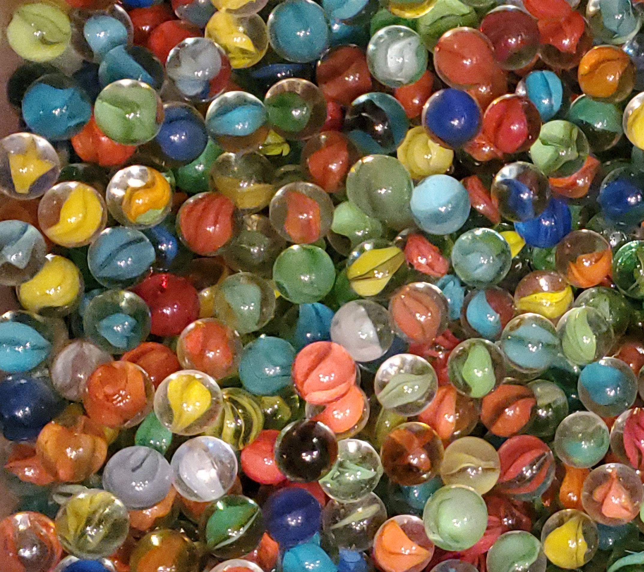 Lot of 30 Cat'sEye Marbles Single Color Cat's Eye Etsy