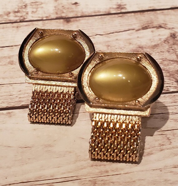 Vintage Swank Cuff Links, Men's Accessories, Mid Century Modern