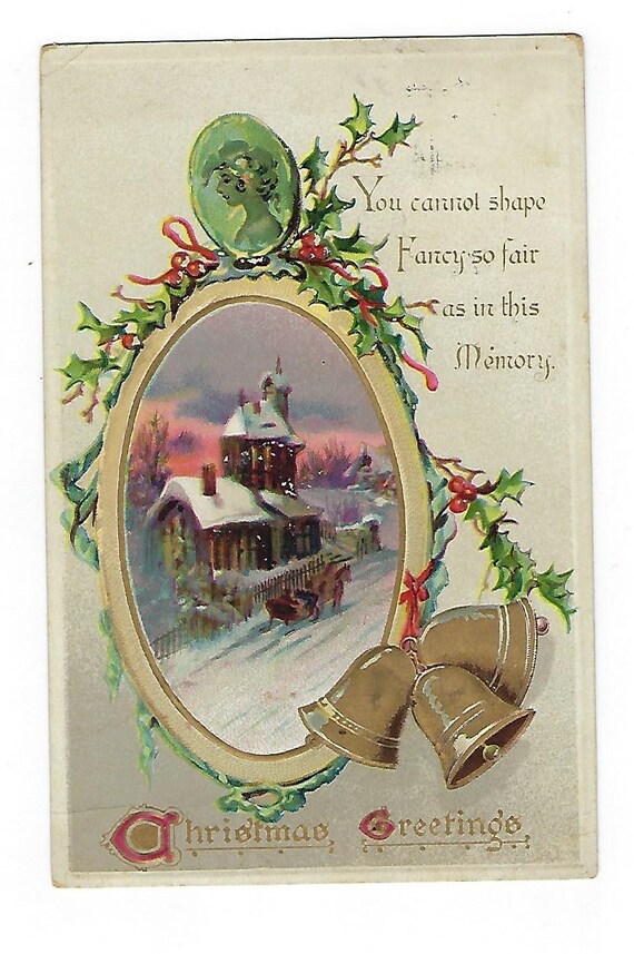 Raphael Tuck & Sons' Christmas Joys Series Postcard - Etsy