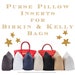 Purse Pillow Triangle Insert | Designed to Protect your Birkin & Kelly Handbags | Protect from Creasing 