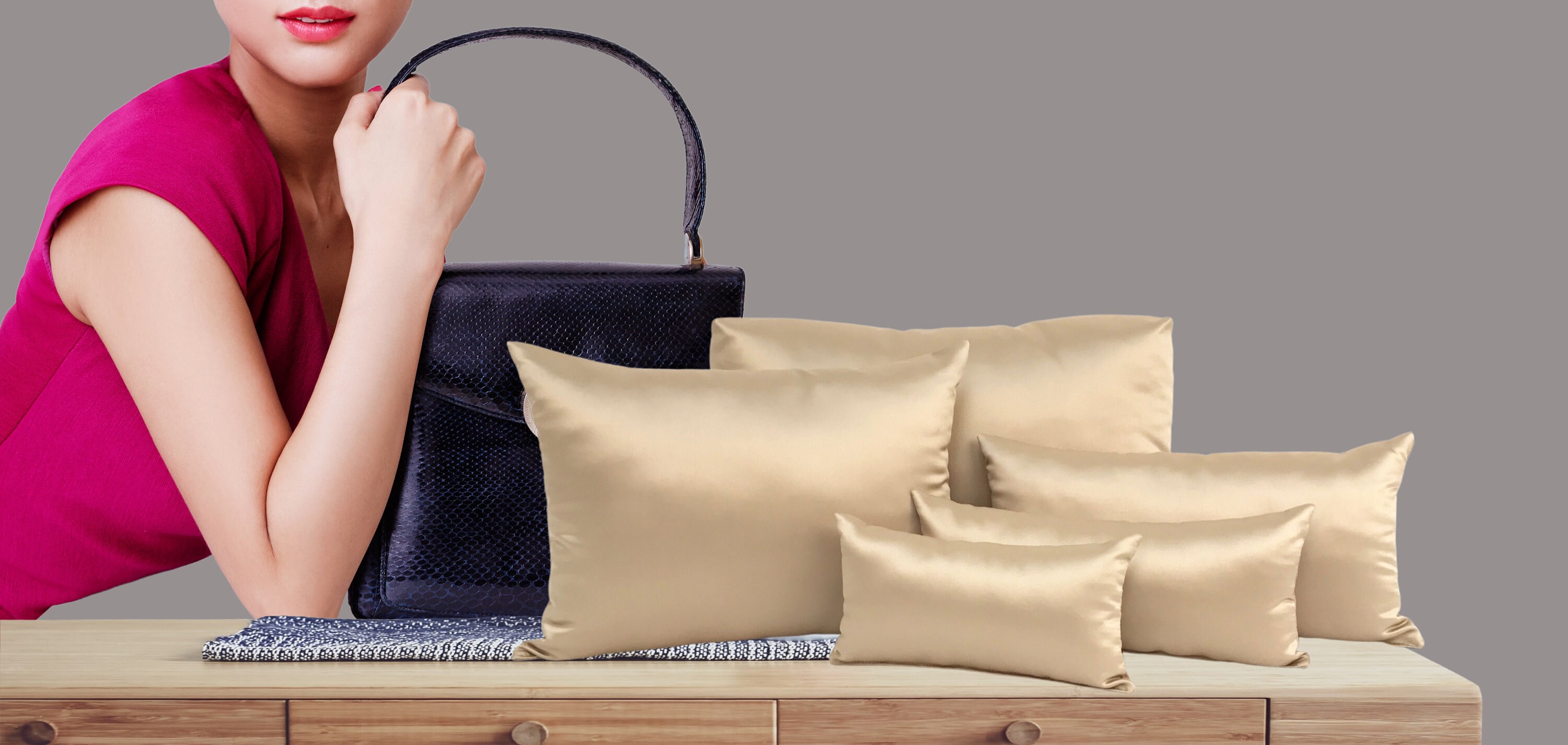 Charcoal Purse Pillow Starter Sets Luxury Handbag Etsy