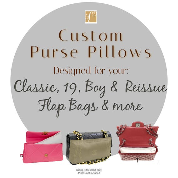 Purse Insert Pillows for Flap Handbags Shaper Forms for Reissue Boy Classic Bags Maintain Purse Shape Crease Protection Etsy