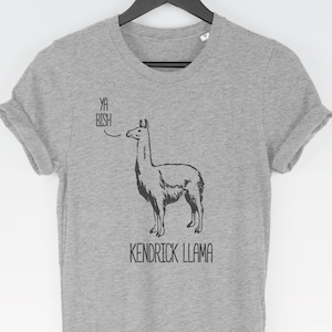 T-shirt Kendrick Llama // t-shirts musique / t-shirts groupe /