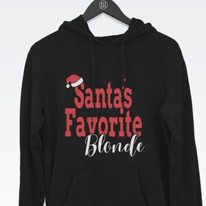 Santa's favourite blonde jumper hotsell