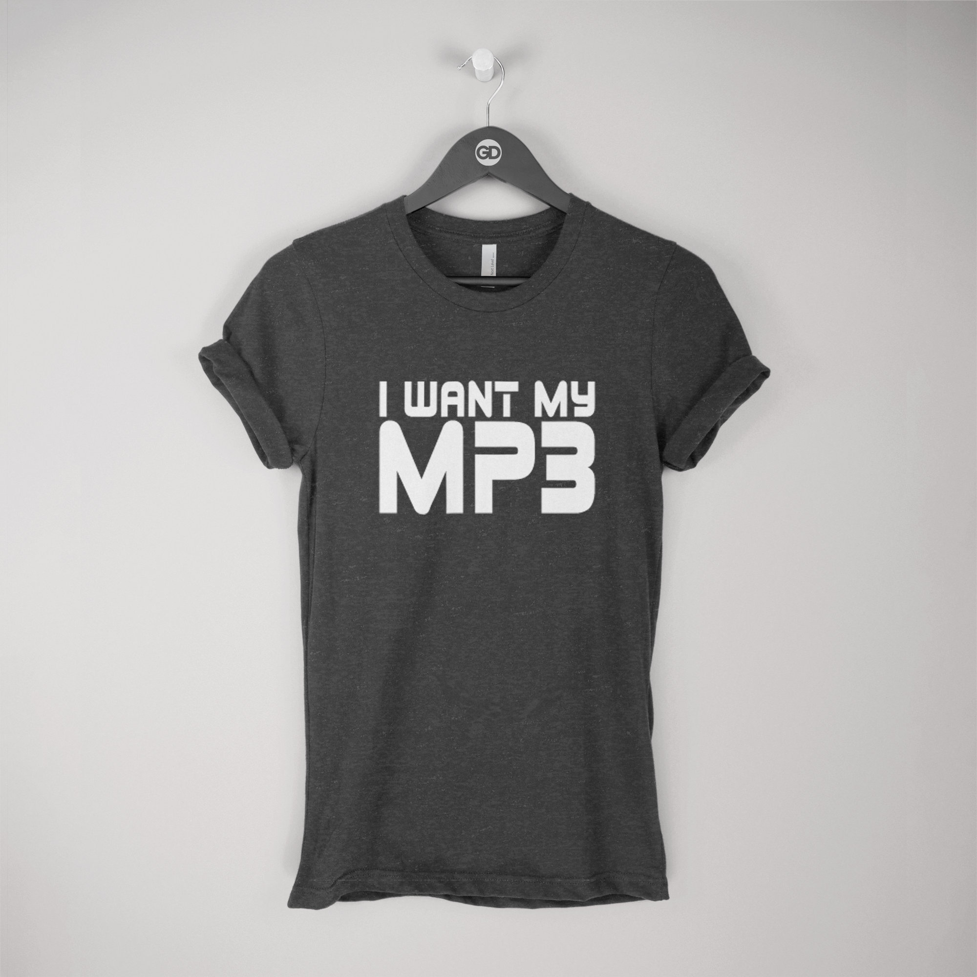 I Want My Mp3 T Shirt Tee Funny Tees Funny Tee Retro Top Etsy