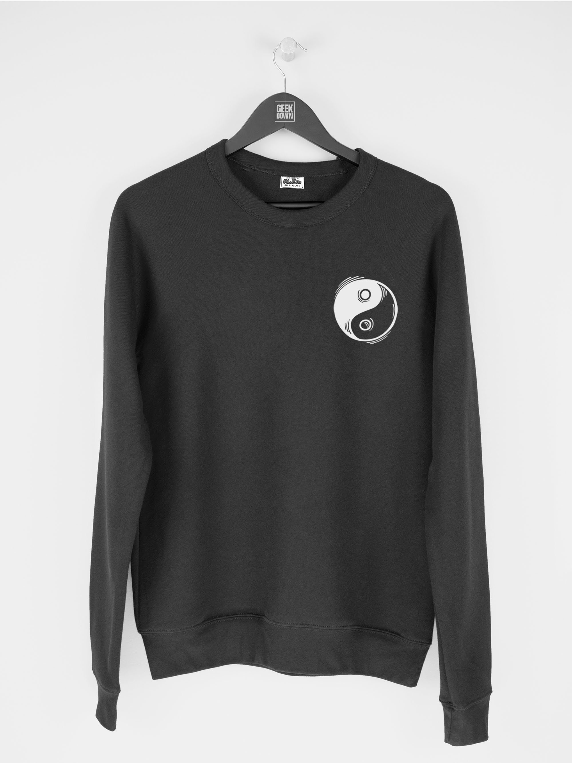 Yin Yang sweatshirt jumper sweatshirts / Women Sweater / | Etsy