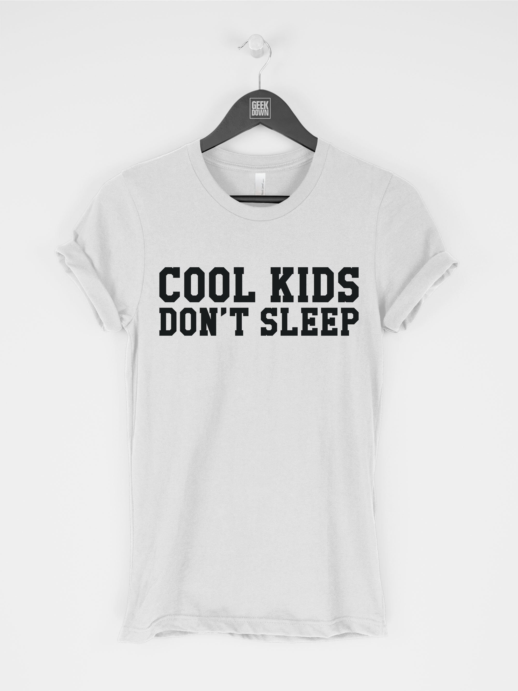 Cool Kids Don't Sleep t-shirt tee funny tees / Funny Tee | Etsy