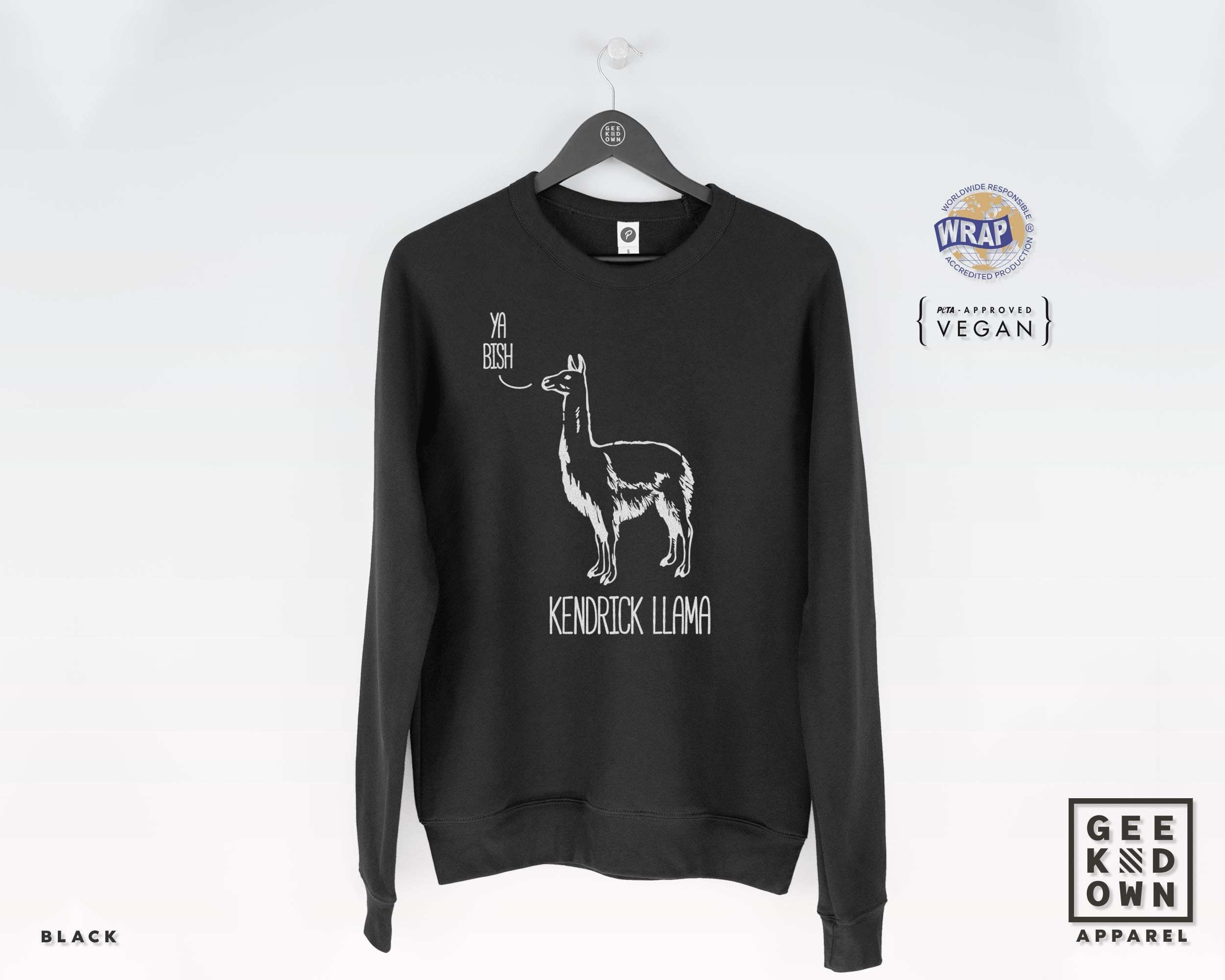 Kendrick llama t shirt sales