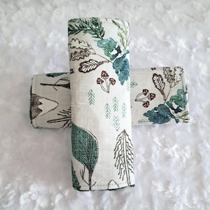 Forest Fable - Reversible 6" Toddler Car Seat Strap Covers
