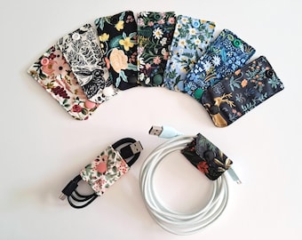 Kordelhalter - Rifle Paper Co Floral - Kleine Kordelverpackung mit Karabinerhaken