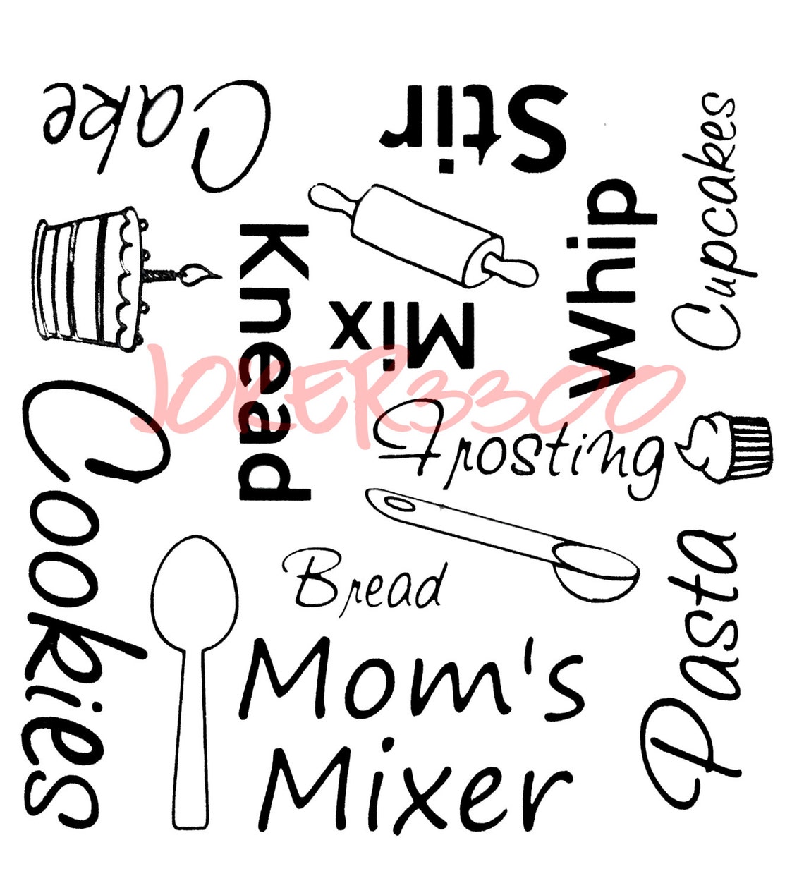 KITCHENAID DECAL PERSONALIZED Stand Mixer Artisan Professional Etsy