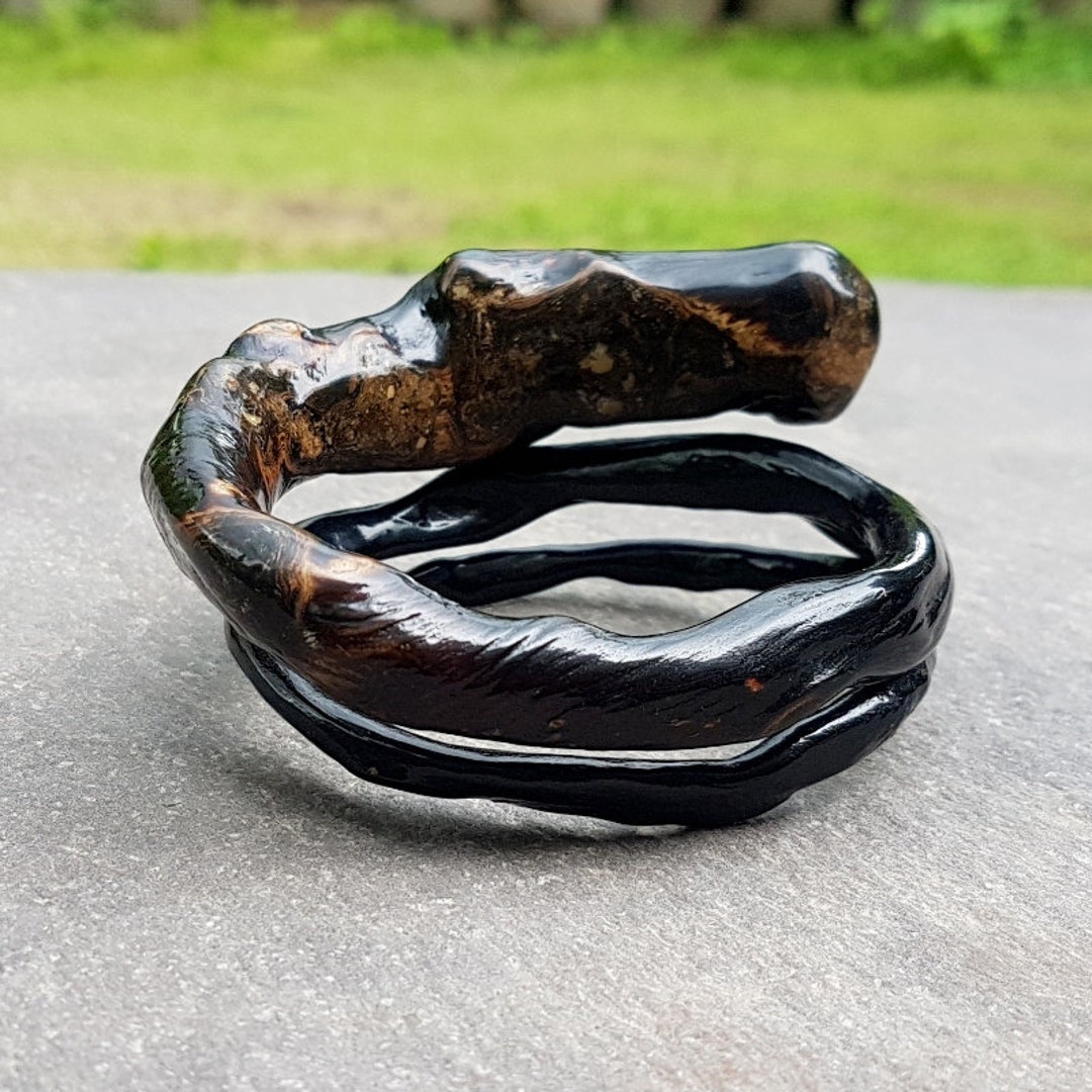 Akar Bahar (東インド洋に生殖) 龍 ドラゴン バングル ブレスレット Akar Bahar (東インド洋に生殖) 龍 ドラゴン バングル