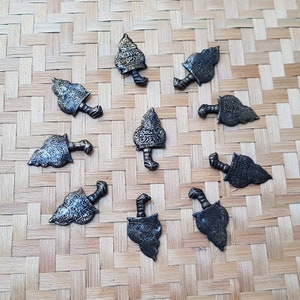 10 Pcs Indonesian Amulets Jimat Keris Semar Mesem Talisman