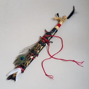 Ethnic Mandau Traditional Machete Dayak Handmade Borneo
