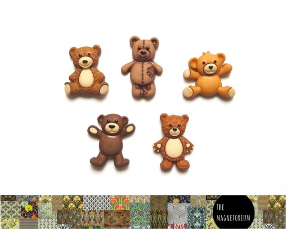 teddy bear fridge magnets