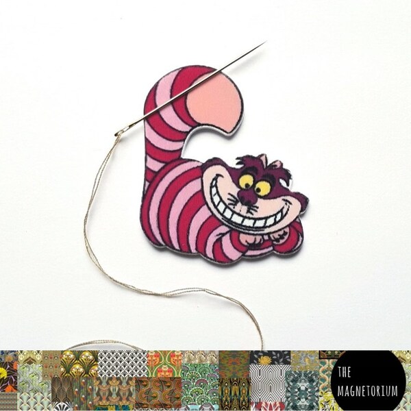 Needle Minder | Cat Needle Minder | Needleminer | Needle holder Needle Keeper | Notion | Cross Stitch | Embroidery | Needlepint | Alice