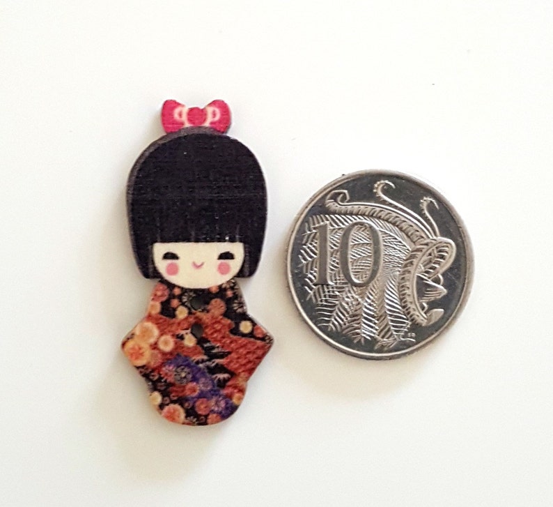 Dolls Doll Magnets Office Decor Magnet Fridge Magnet Travel Gifts Geisha Magnets Asian Decor Refrigerator Magnet Weekly Planner