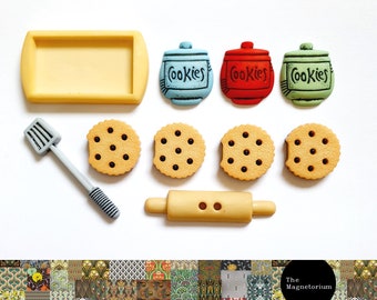 Fridge Magnets | Kitchen Fridge Magnets  | Baking Magnets | Cookie Magnets | Biscuit Magnets | Novelty Magnets | Strong Magnets | Cooking