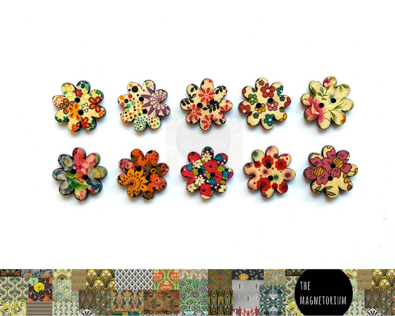Refrigerator Magnet Pretty Flower Magnets Magnet Weekly Planner Fridge Magnet Flower Decor Garden Decor Floral Decor Office Decor