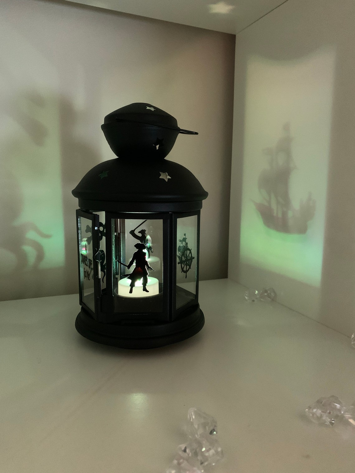 Pirate lantern pirate light pirate night light | Etsy