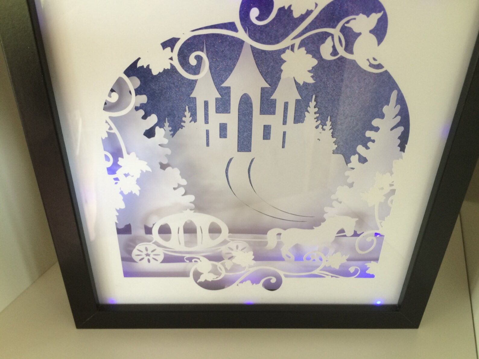 Fairytale Layered Light up Frame Light up Frame Fairytale Etsy