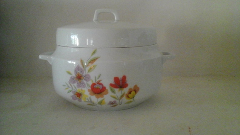 Limoges France 1970/'s porcelain tureenvintage french porcelain tureen bowl soup