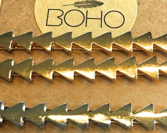 Gold or Silver Triangle Hairpin Set, triangle hair barrets, boho hairstyle, boho wedding hair, geometric hair accessories
