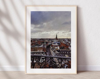 COPENHAGEN MOMENTS, Colour Photography Print, Copenhagen Cityscape, Scandinavian Architecture, Home Decor, Wanderlust Wall Art