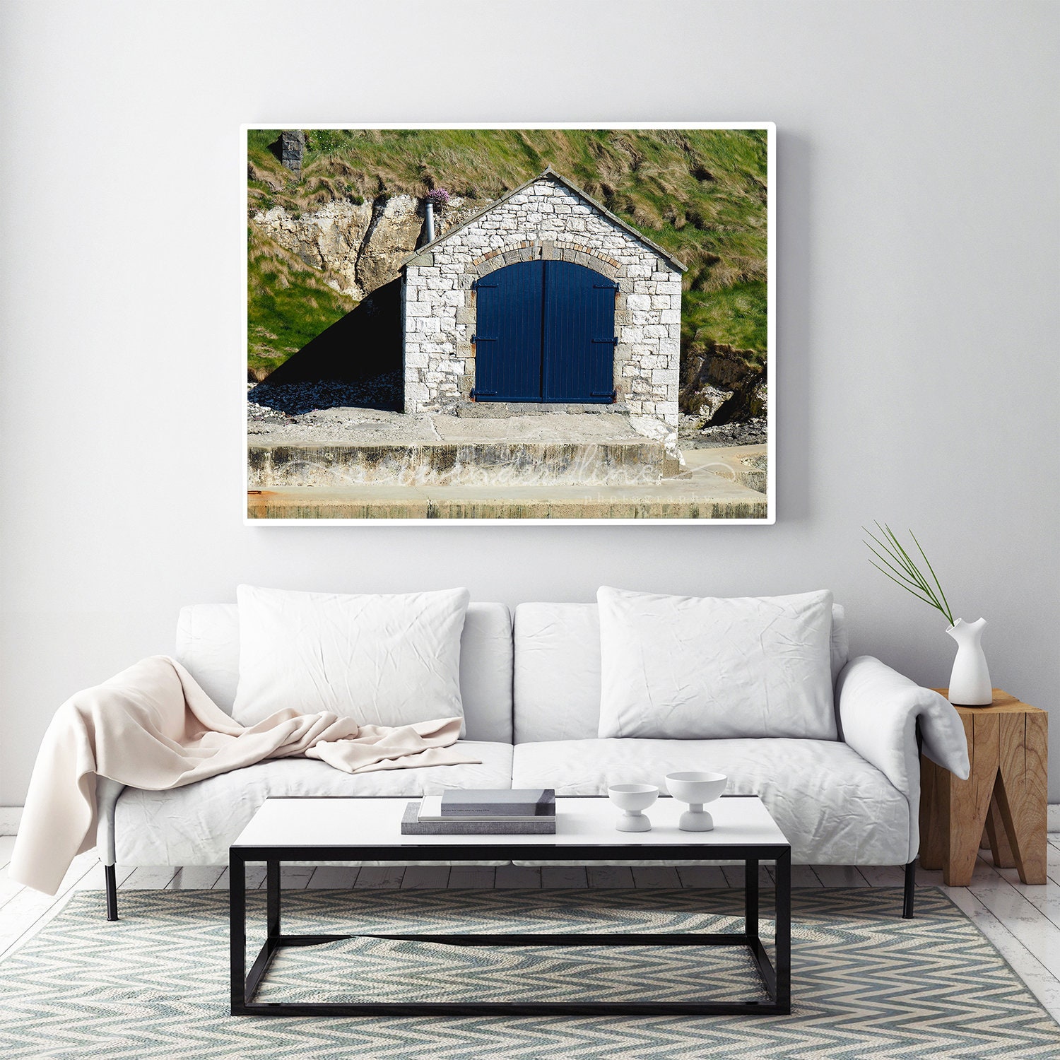 BALLINTOY BOATHOUSE, Colour Photography Print, Landscape, Ballintoy ...