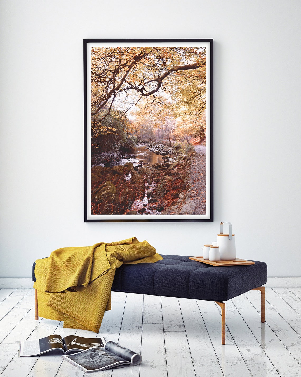 INTO THE WOODS | Colour Photography Print | Autumn in Tollymore Forest ...
