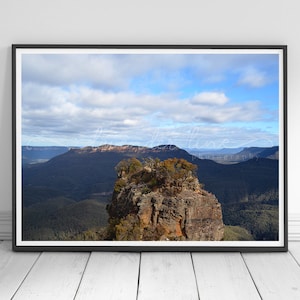 BLUE MOUNTAIN VIEW, Colour Photography Print, Blue Mountains, Australia, New South Wales, Wanderlust, Travel, Home Decor, Wall Art