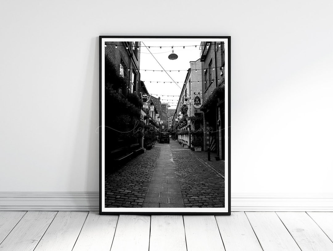 Duke of York Belfast Print: Black and White City Photography - Etsy