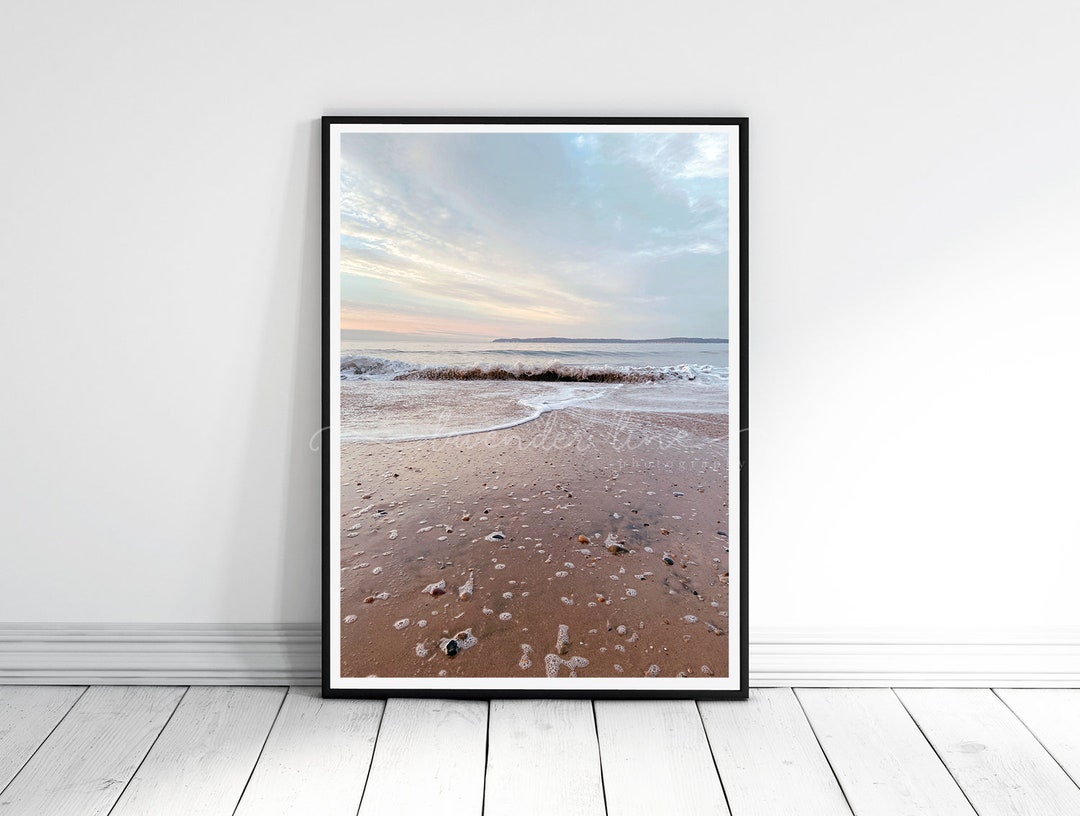 Ballycastle Beach Sunset Photography Print: Northern Ireland Coastal ...