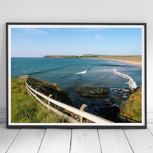HELLO PORTBALLINTRAE | Colour Photography Beach Print | Northern Ireland Coastal Print | Runkerry Beach | Portballintrae Wall Art | Home