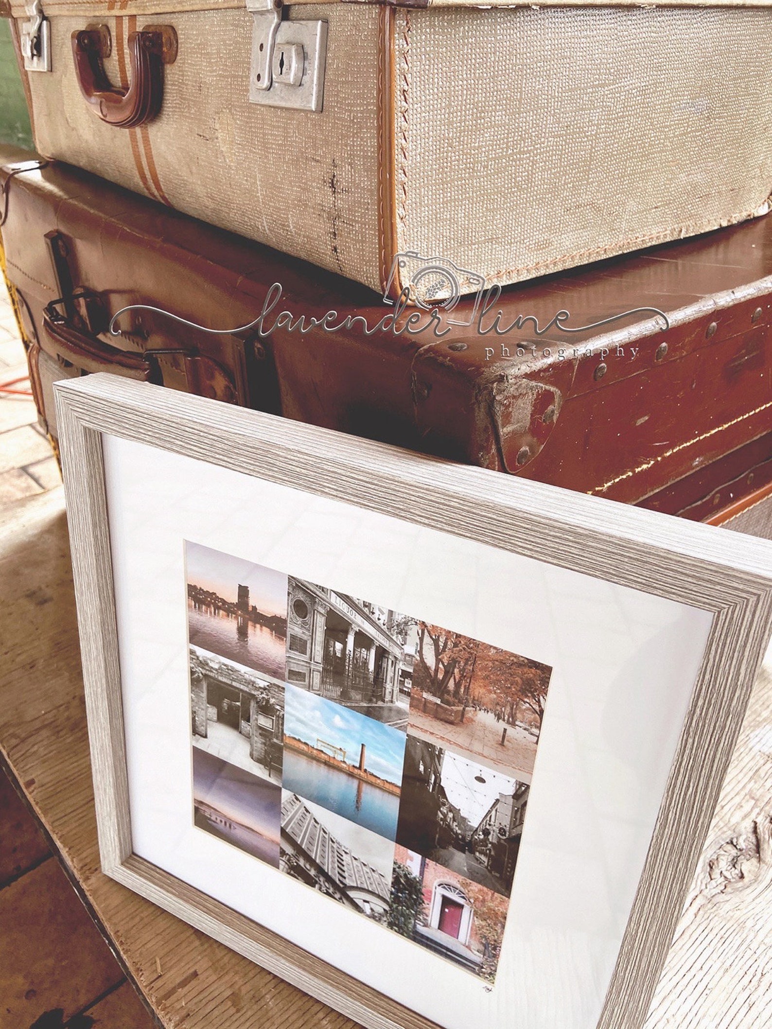 BELFAST, Colour Photography Print, Photo Collage, Belfast Landmarks ...