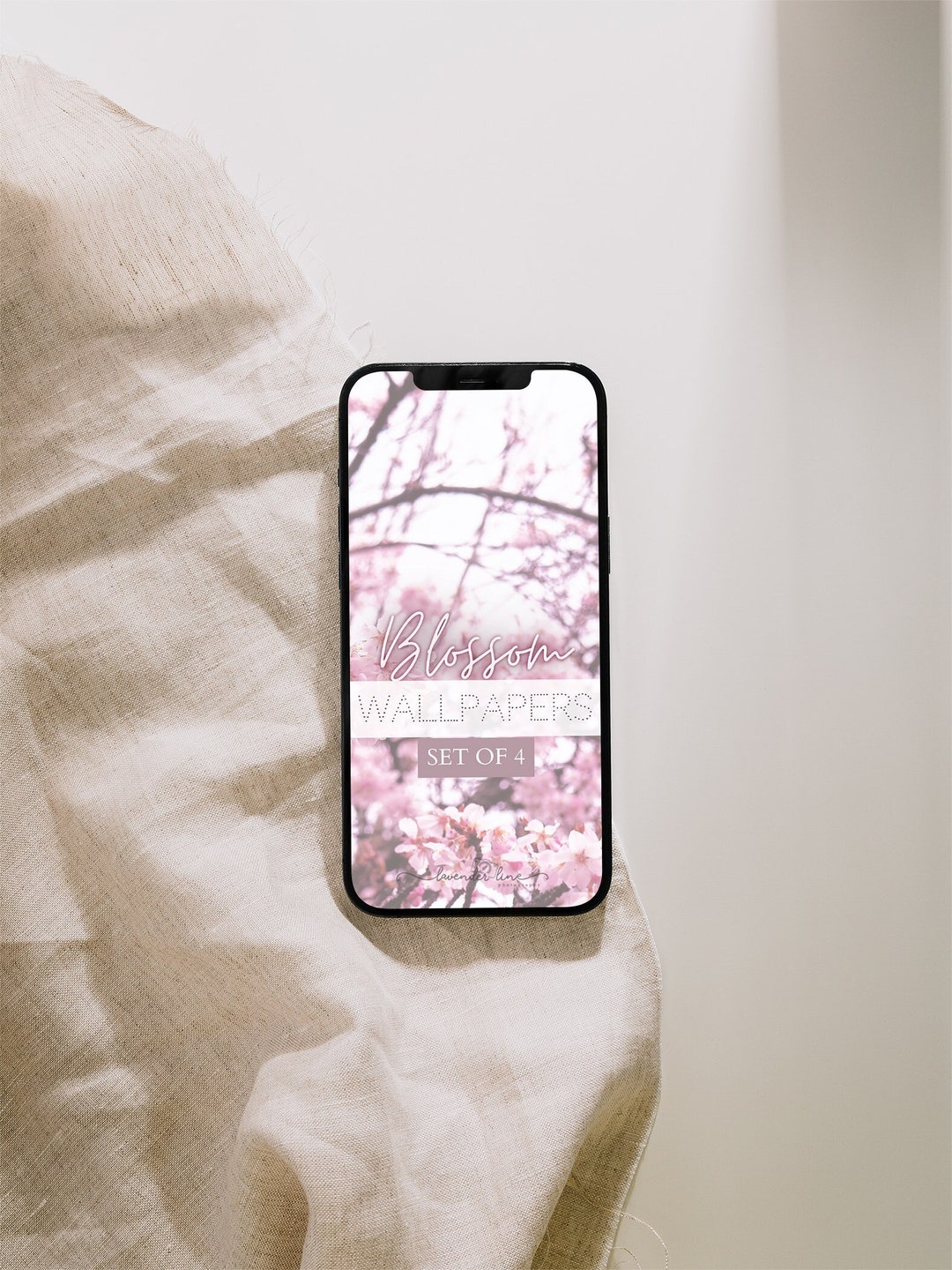 Cherry Blossom Phone Wallpaper Set: Floral Photography (digital ...