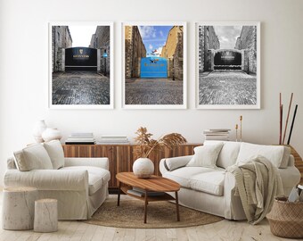 GUINNESS THREE | Set of 3 Dublin Photography Prints | Guinness Factory | Dublin Street Photography | Home Wall Art