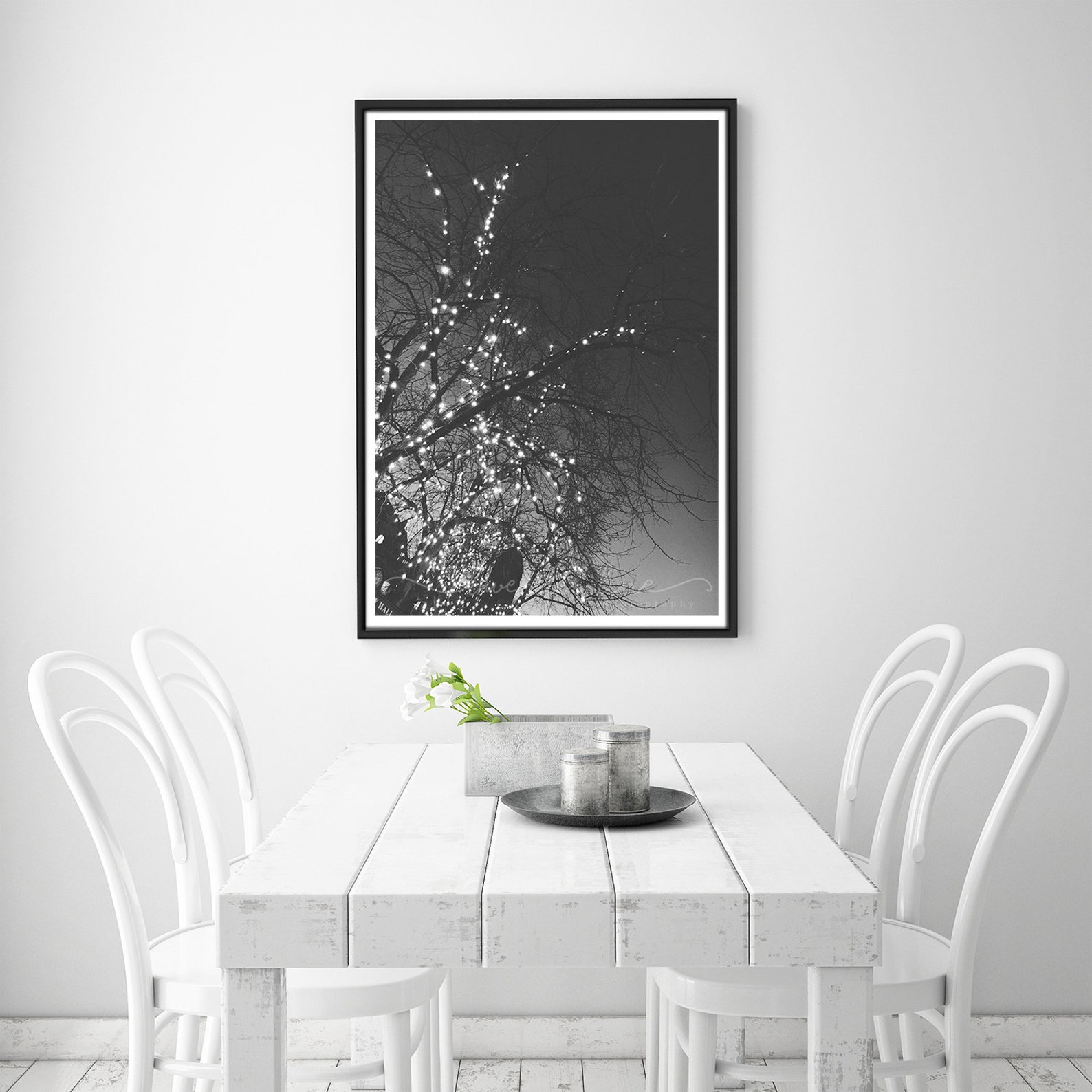 STARDUST Black and White Photography Print Woodland Nature - Etsy