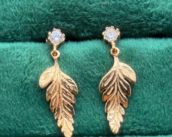 Dainty Silver Fern Earrings| Made from sterling Silver| Silver Leafs jewellery | Nature inspired Jewelry | Botanical Gifts for Her