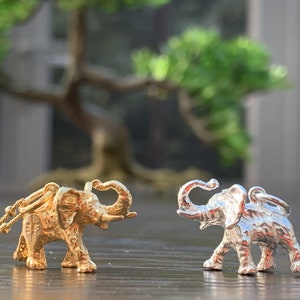 Pendentif éléphant, bijoux animaliers, inspiré de la nature, éléphant d'Afrique
